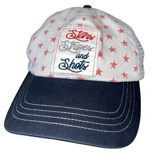 Shyanne Trucker Hat Stars Stripes Shots Patriotic Summer